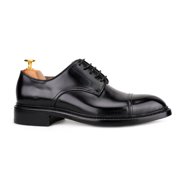 DERBY Toe Cup Blucher in Shell Cordovan