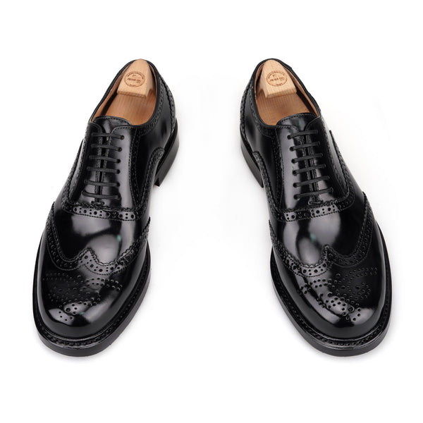 JAMES Brogues Oxford in Shell Cordovan