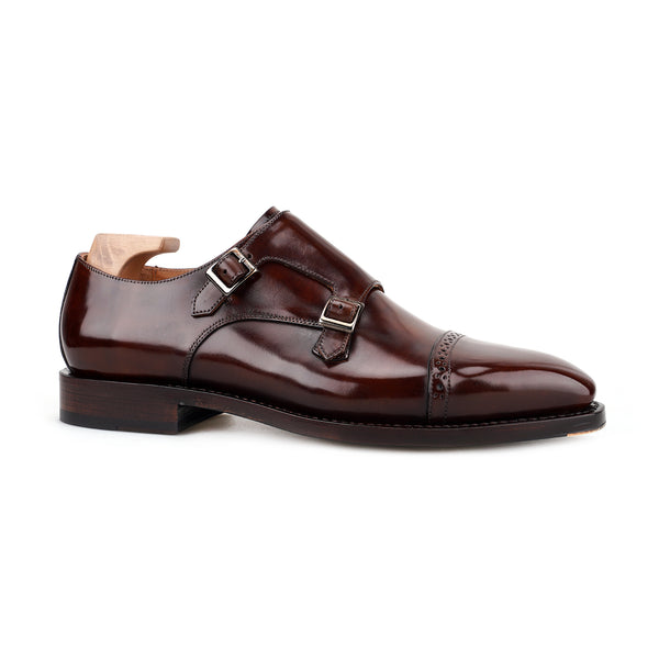 MUSEUM Double Monks in Shell Cordovan