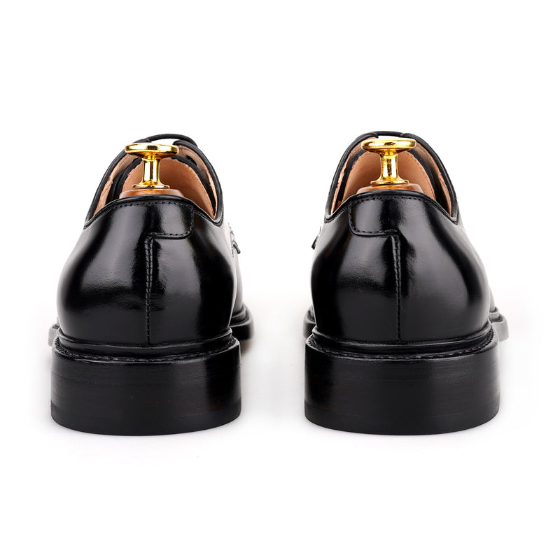 DERBY Toe Cup Blucher in Shell Cordovan