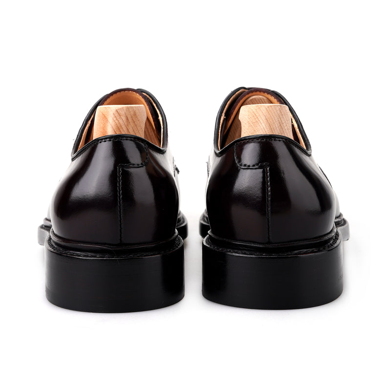 DERBY Toe Cup Blucher in Shell Cordovan